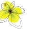 Yellow Petals Four Poster Print by Jan Weiss - Item # VARPDXW585D